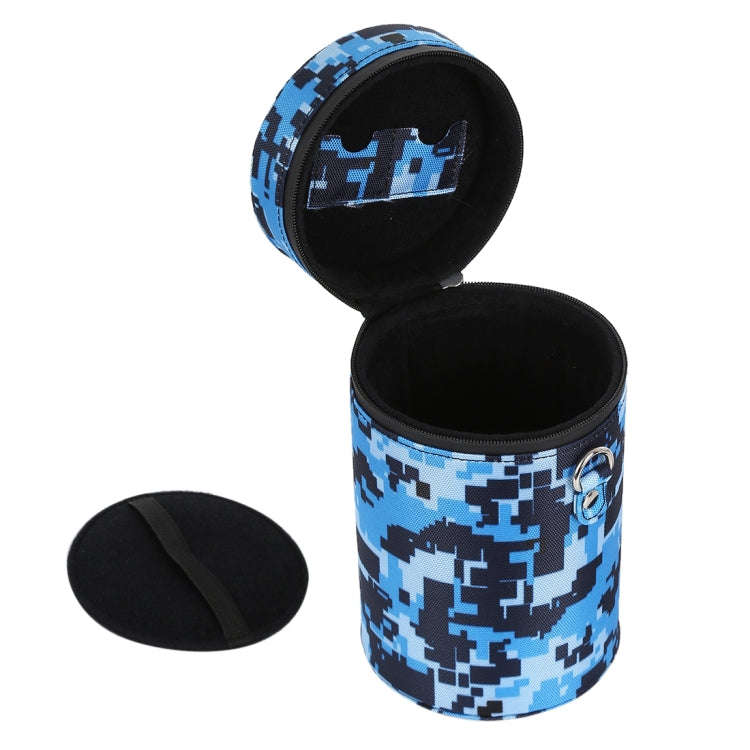 Camouflage Color Large Lens Case Zippered Cloth Pouch Box for DSLR Camera Lens, Size: 16x10x10cm ...