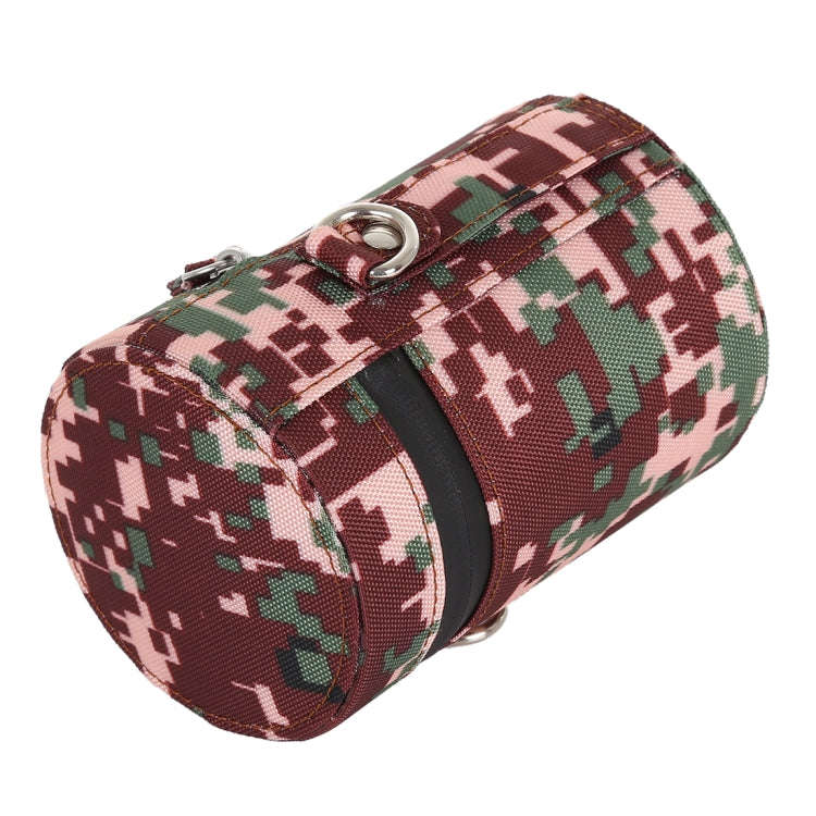 Camouflage Color Small Lens Case Zippered Cloth Pouch Box for DSLR Camera Lens, Size: 11x8x8cm (B...