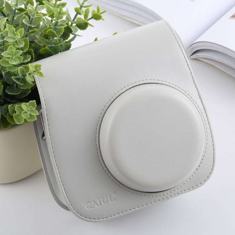 Retro Style Full Body Camera PU Leather Case Bag with Strap for FUJIFILM instax mini 9 / mini 8+ ...