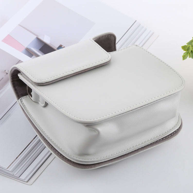 Retro Style Full Body Camera PU Leather Case Bag with Strap for FUJIFILM instax mini 9 / mini 8+ ...