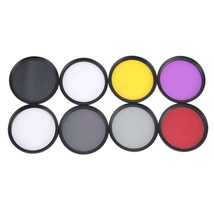 JUNESTAR 11 in 1 Proffesional 52mm Lens Filter(CPL + UV + ND8 + ND4 + ND2 + Star 8 + Red + Yellow...