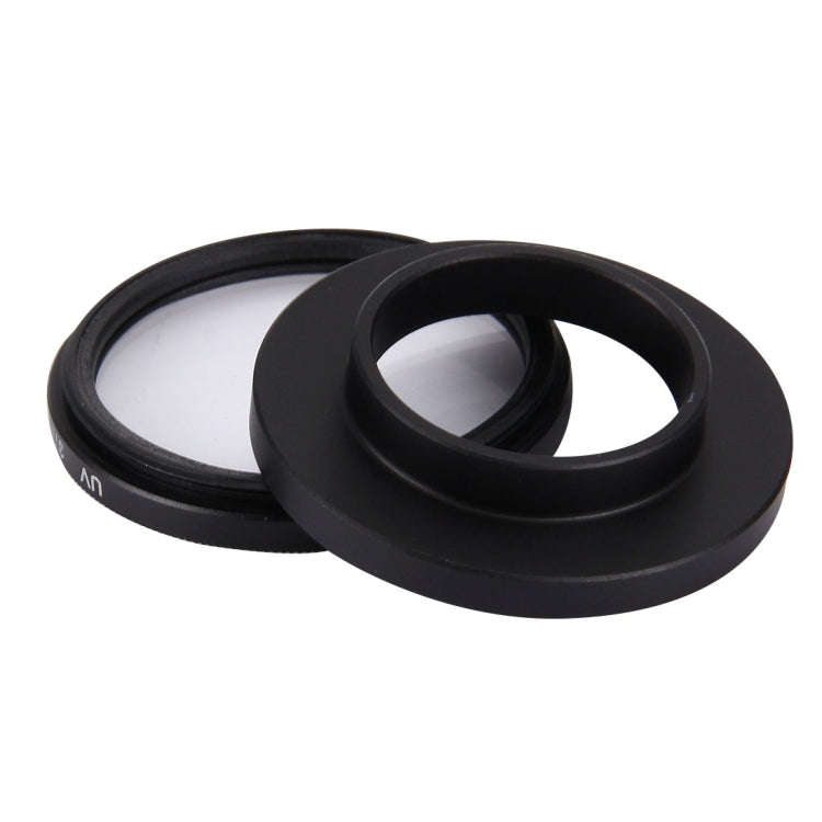 JUNESTAR 7 in 1 Proffesional 37mm Lens Filter(CPL + UV + ND4 + Red + Yellow + FLD / Purple) & Len...