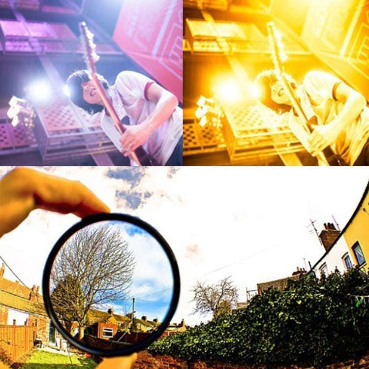 JUNESTAR 7 in 1 Proffesional 37mm Lens Filter(CPL + UV + ND4 + Red + Yellow + FLD / Purple) & Len...