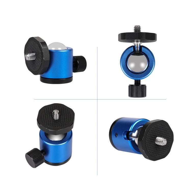 Mini 360 Degree Rotation Panoramic Metal Ball Head for DSLR & Digital Cameras (Red)