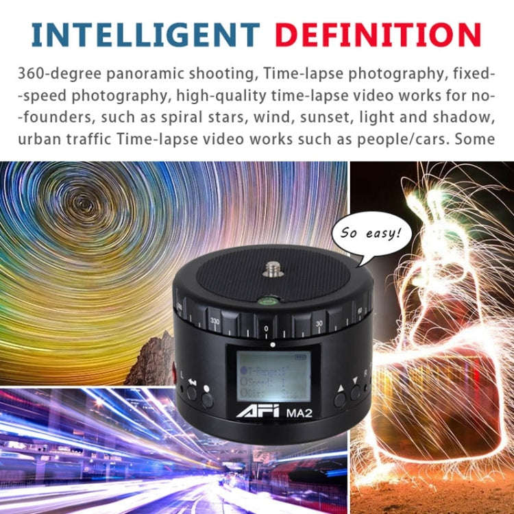 MA2 360 Degree Rotation Delayed Star Photography LCD Camera Mount for SLR & Digital Cameras with ...