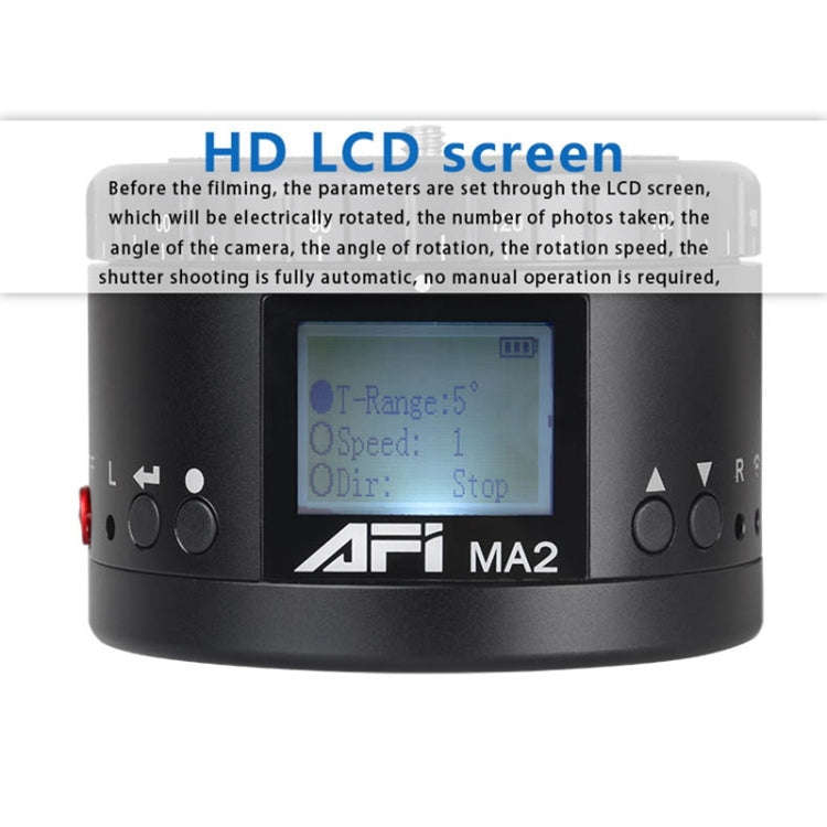 MA2 360 Degree Rotation Delayed Star Photography LCD Camera Mount for SLR & Digital Cameras with ...