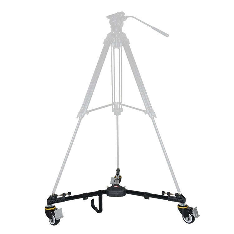 Kingjoy VX-600D Aluminium Alloy Camera Big Foot Wheel Tripod Pulley Base
