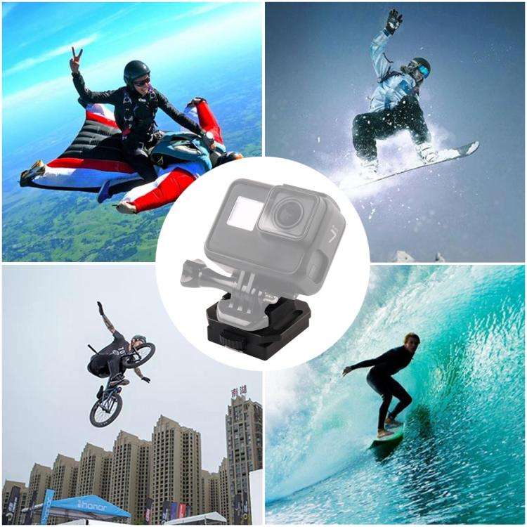 GP193 Aluminium Alloy Helmet Selfie Stand for GoPro, Insta360, DJI and Other Action Cameras