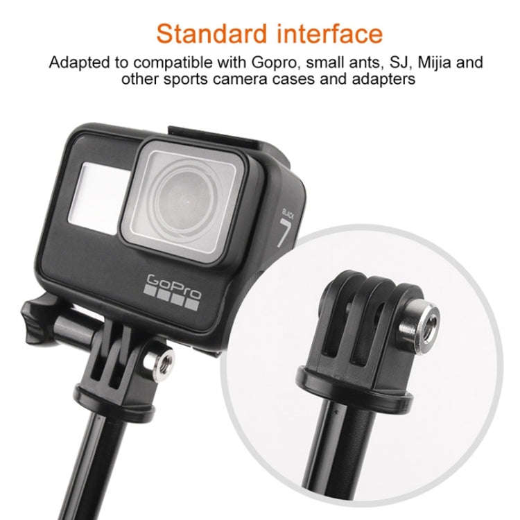 GP446 Multifunctional Mini Fixed Tripod for GoPro, Insta360, DJI and Other Action Cameras(Black)