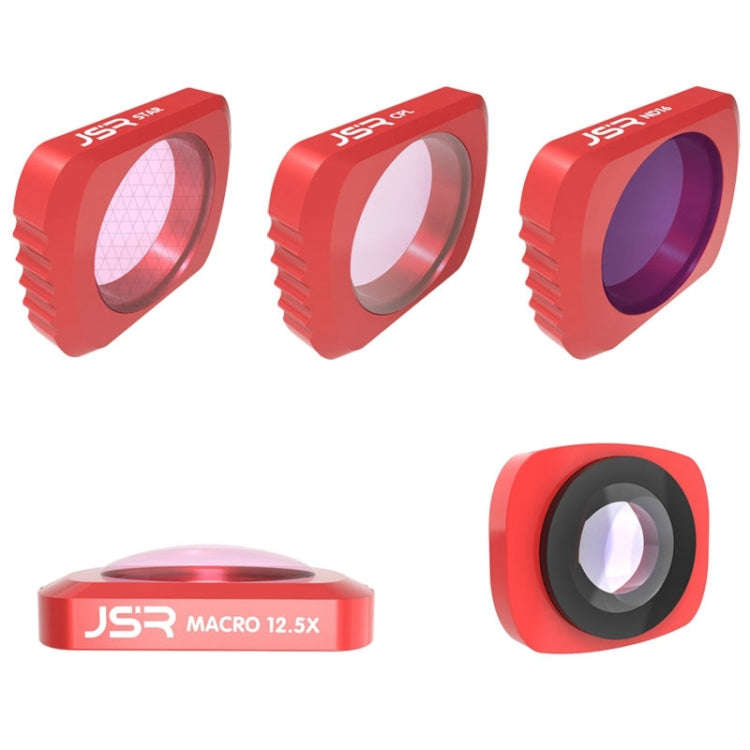 JSR 5 in 1 CR Super Wide Angle Lens 12.5X Macro Lens + CPL Lens + Star + ND16 Lens Filter Set for...