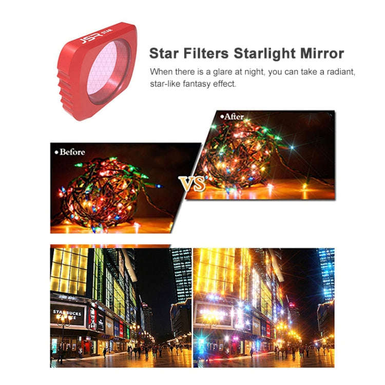 JSR 5 in 1 CR Super Wide Angle Lens 12.5X Macro Lens + CPL Lens + Star + ND16 Lens Filter Set for...