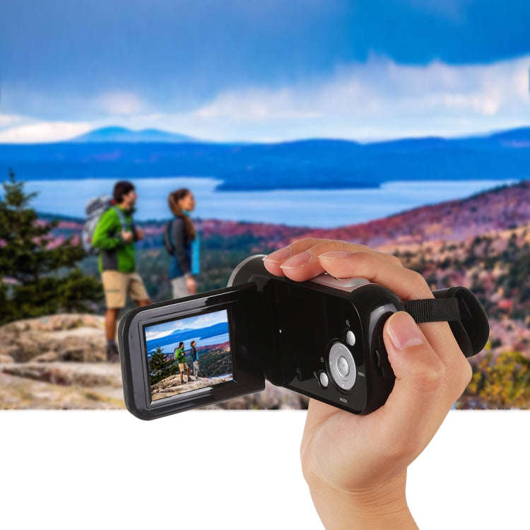 1280x720P HD 16X Digital Zoom 16.0 MP Digital Video Camera Recorder with 2.0 inch LCD Screen(Black)