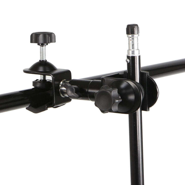 C-Type 2 in 1 Camera Umbrella Holder Clip Clamp Bracket Support for Tripod Light Stand Outdoor Ph...