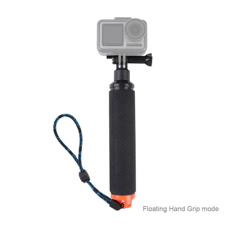 Shutter Trigger + Floating Hand Grip Diving Buoyancy Stick with Adjustable Anti-lost Strap & Scre...