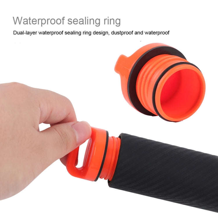 Shutter Trigger + Floating Hand Grip Diving Buoyancy Stick with Adjustable Anti-lost Strap & Scre...