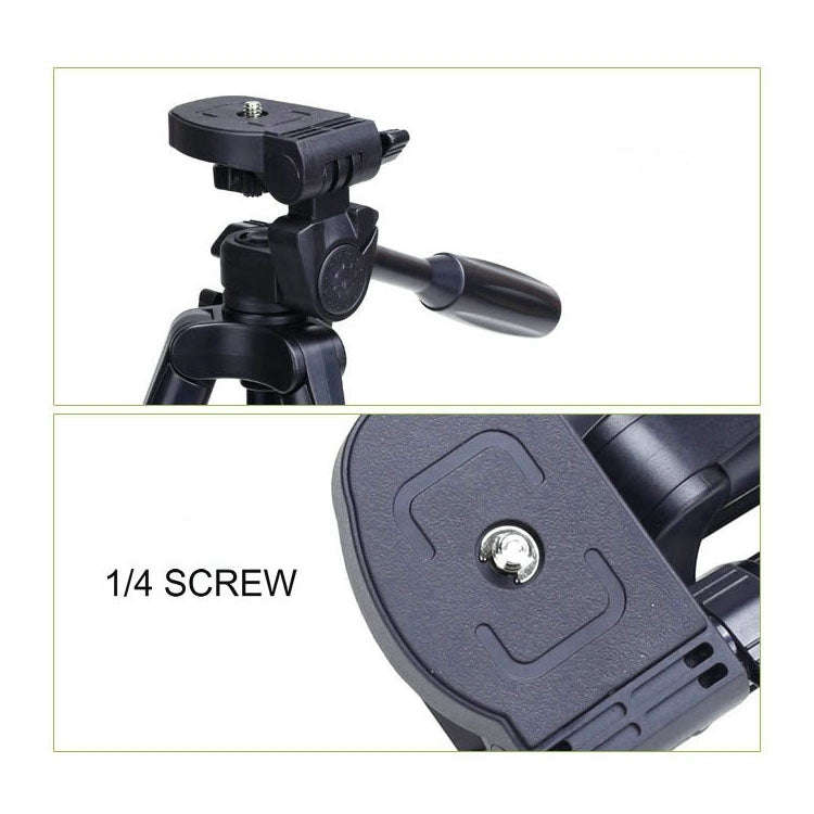YUNTENG VCT-5208RM Aluminum Magnesium Alloy Leg Tripod Mount with Bluetooth Remote Control & Trip...