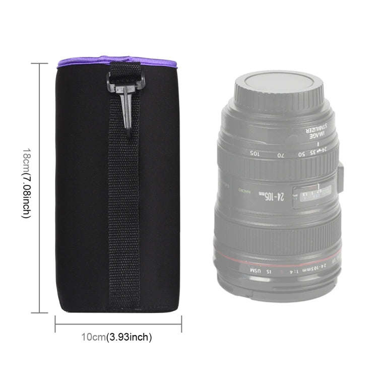SLR Camera Lens Bag Micro Single Lens Bag Lens Inner Bile Bag Waterproof Protective Case Plus Vel...