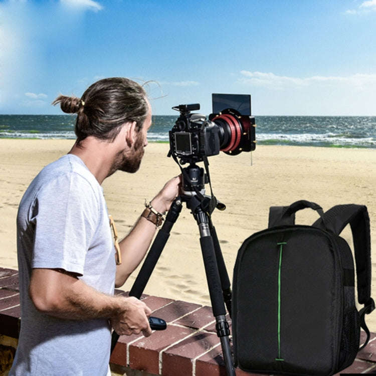 DL-B028 Portable Casual Style Waterproof Scratch-proof Outdoor Sports Backpack SLR Camera Bag Pho...