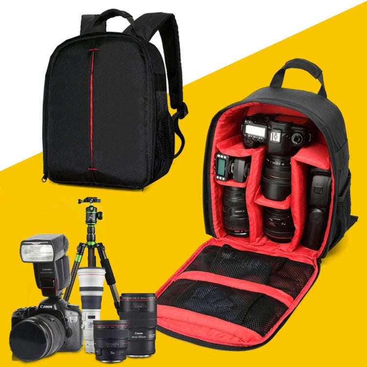 DL-B028 Portable Casual Style Waterproof Scratch-proof Outdoor Sports Backpack SLR Camera Bag Pho...