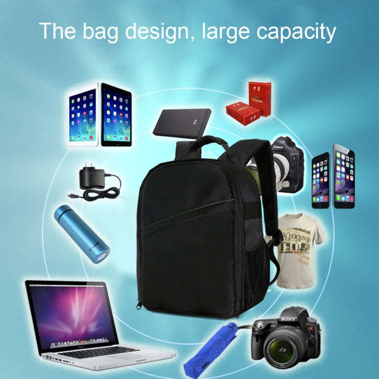 DL-B028 Portable Casual Style Waterproof Scratch-proof Outdoor Sports Backpack SLR Camera Bag Pho...