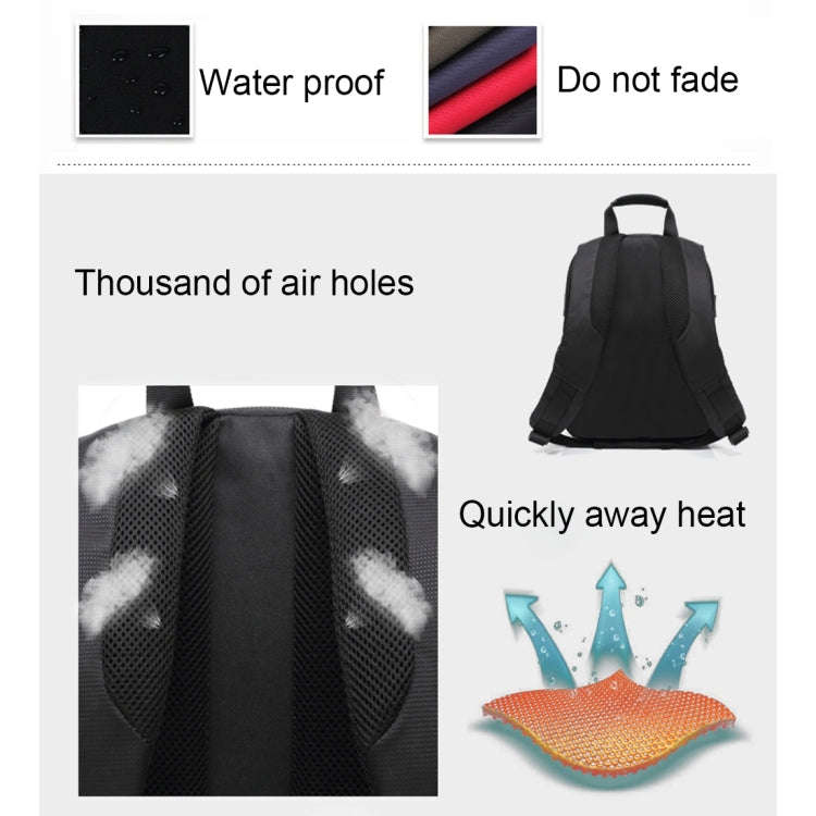 DL-B028 Portable Casual Style Waterproof Scratch-proof Outdoor Sports Backpack SLR Camera Bag Pho...