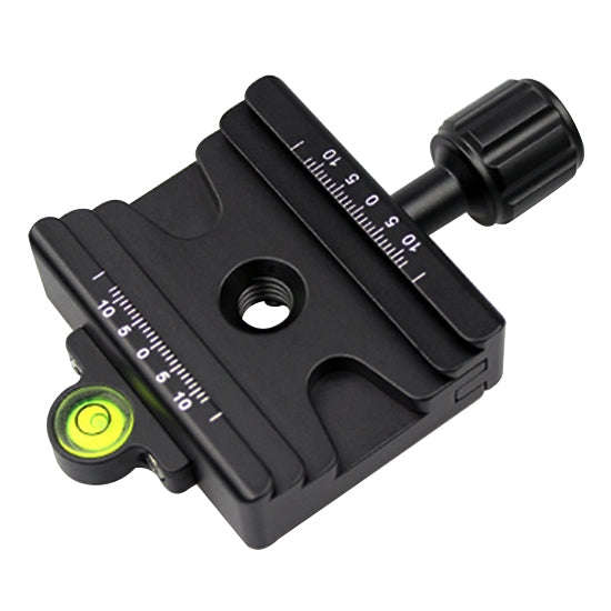 FCD-1 Dual-use Knob Quick Release Clamp Adapter Plate Mount for 39mm Arca / 32mm SLIDEFIX Quick R...