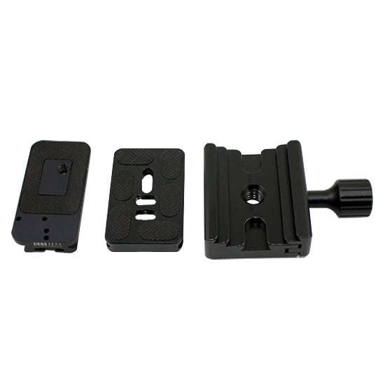 FCD-1 Dual-use Knob Quick Release Clamp Adapter Plate Mount for 39mm Arca / 32mm SLIDEFIX Quick R...