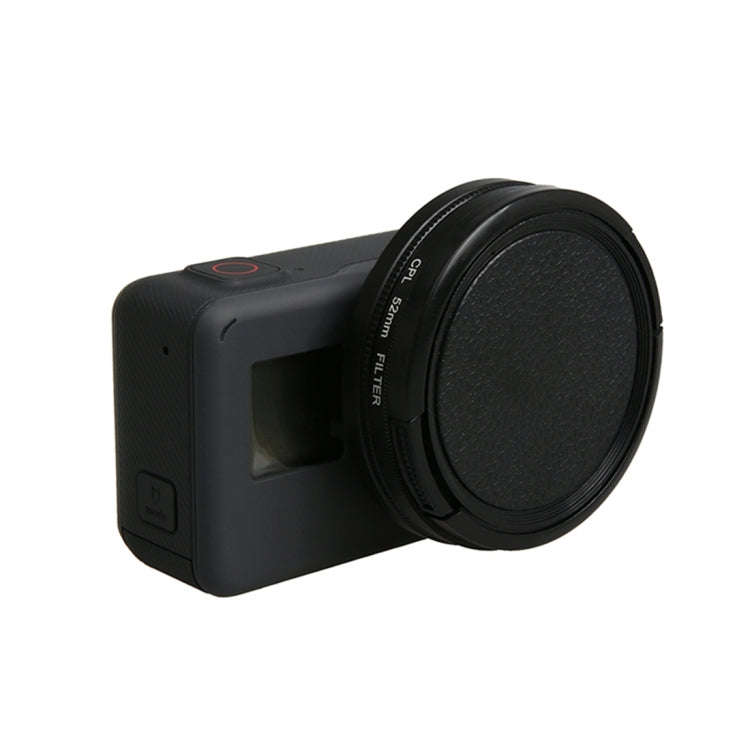 For GoPro HERO5 Proffesional 52mm Lens Filter(CPL Filter + Lens Protective Cap + Hex Spanner) & (...