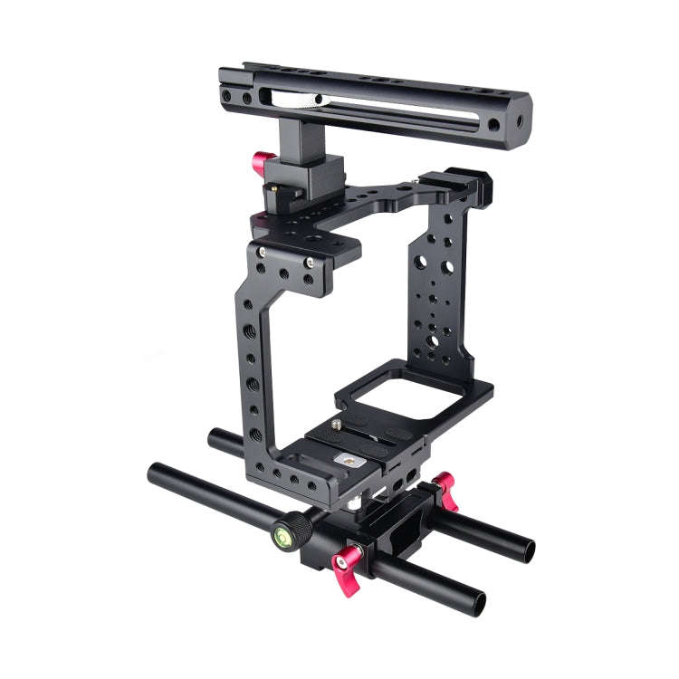 YELANGU C8 YLG0910 Handle Video Camera Cage Stabilizer(Black)