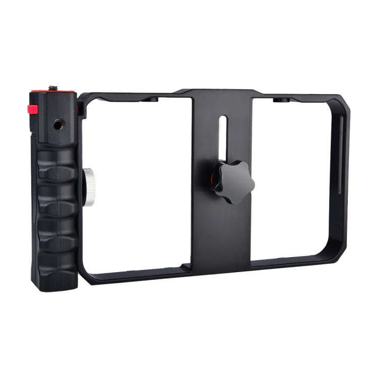 YLG0901B Vlogging Live Broadcast Smartphone Plastic Cage Video Rig Filmmaking Recording Handle St...