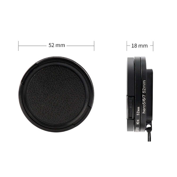 RUIGPRO for GoPro HERO 7/6 /5 Professional 52mm 10X Close-up Lens Filter with Filter Adapter Ring...