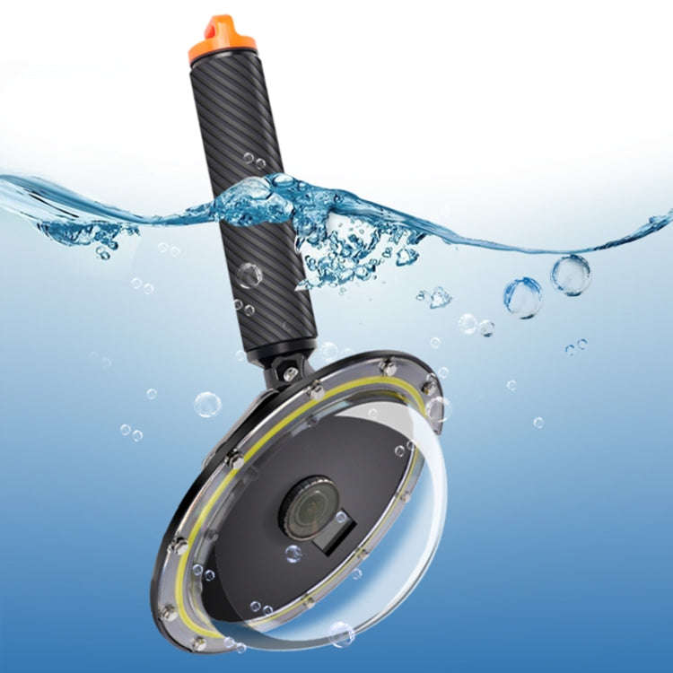 RUIGPRO Floating Hand Grip Dome Port Underwater Diving Camera Lens Transparent Cover for DJI Osmo...