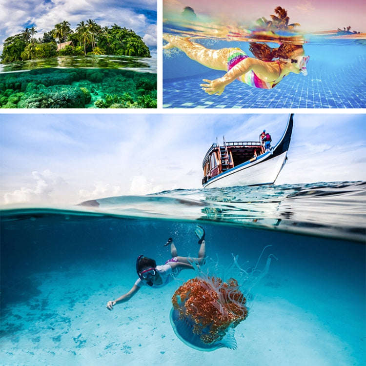 RUIGPRO Floating Hand Grip Dome Port Underwater Diving Camera Lens Transparent Cover for DJI Osmo...