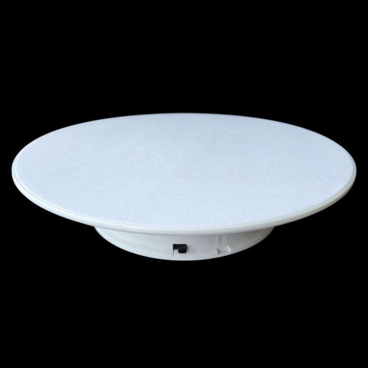 25cm 360 Degree Electric Rotating Turntable Display Stand Video Shooting Props Turntable for Phot...