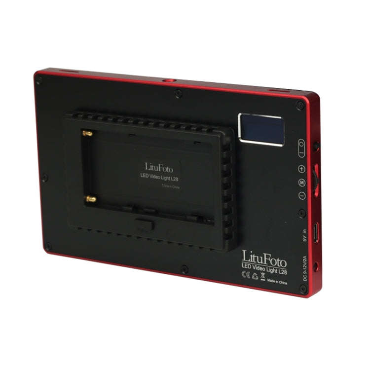 Litu Foto  L28 Pocket 228 LEDs Professional Vlogging Photography Video & Photo Studio Light for C...