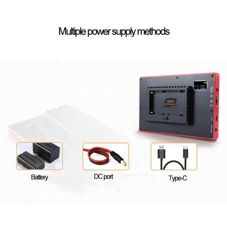 Litu Foto  L28 Pocket 228 LEDs Professional Vlogging Photography Video & Photo Studio Light for C...