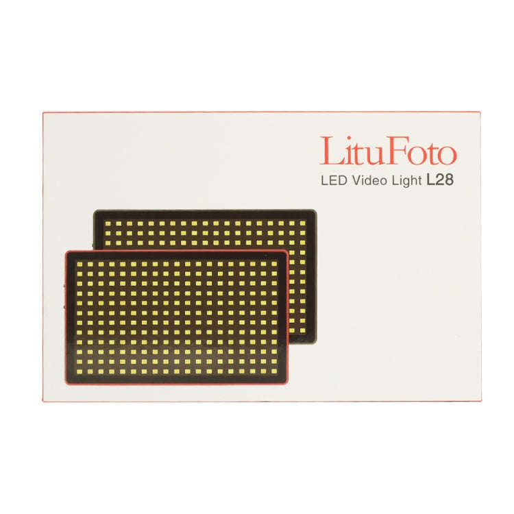 Litu Foto  L28 Pocket 228 LEDs Professional Vlogging Photography Video & Photo Studio Light for C...