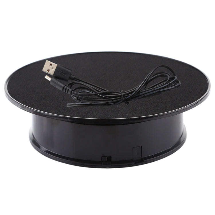 20cm 360 Degree Electric Rotating Turntable Display Stand Photography Video Shooting Props Turnta...
