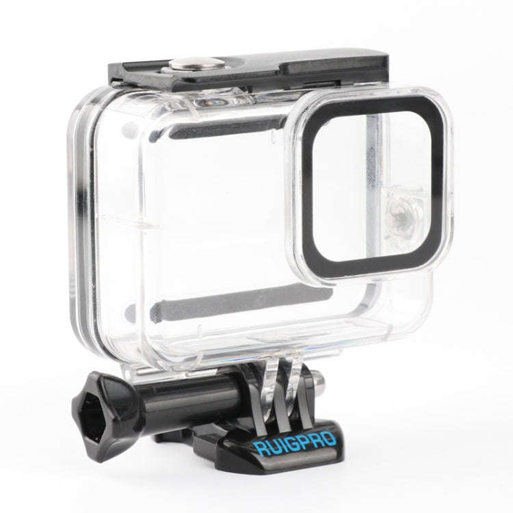 RUIGPRO for GoPro HERO8 Black 45m Waterproof Housing Protective Case with Buckle Basic Mount & Sc...