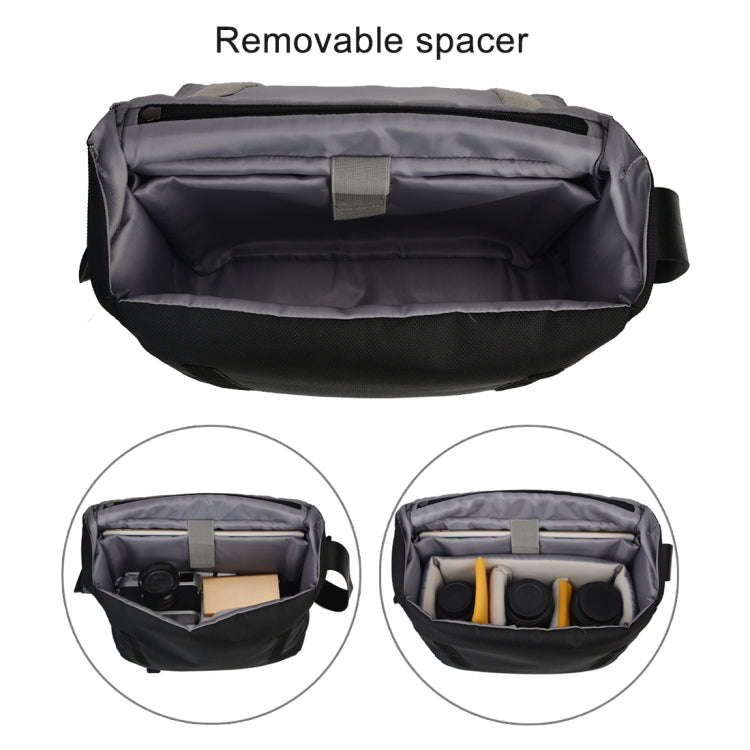 CADeN K12 Portable Camera Bag Case Shoulder Messenger Bag with Tripod Holder for Nikon, Canon, So...