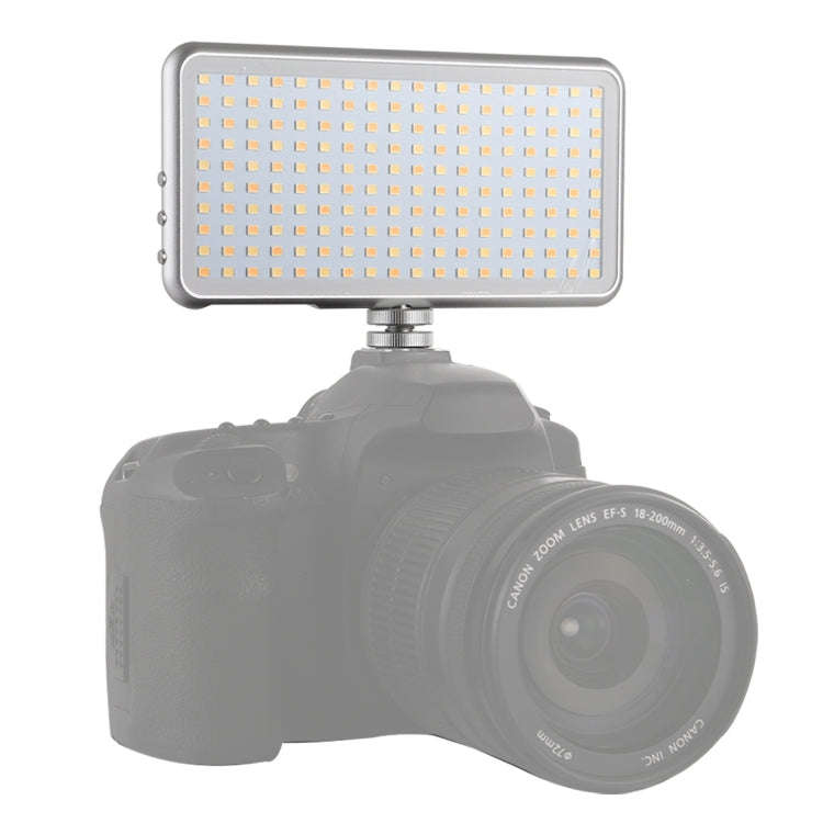 LED011S Pocket 180 LEDs Professional Vlogging Photography Video & Photo Studio Light with OLED Di...