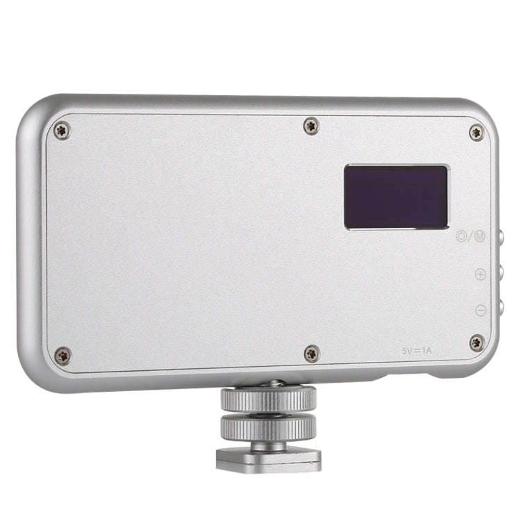 LED-013 Pocket 112 LEDs Professional Vlogging Photography Video & Photo Studio Light with OLED Di...