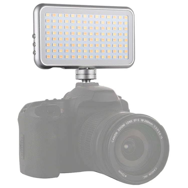 LED-013 Pocket 112 LEDs Professional Vlogging Photography Video & Photo Studio Light with OLED Di...