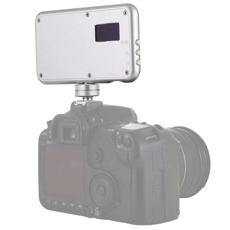 LED-013 Pocket 112 LEDs Professional Vlogging Photography Video & Photo Studio Light with OLED Di...