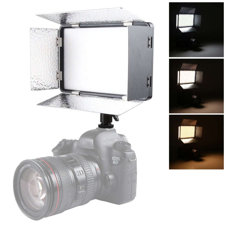LED01 520 LEDs 4100LM Professional Vlogging Photography Video & Photo Studio Light for Canon / Ni...