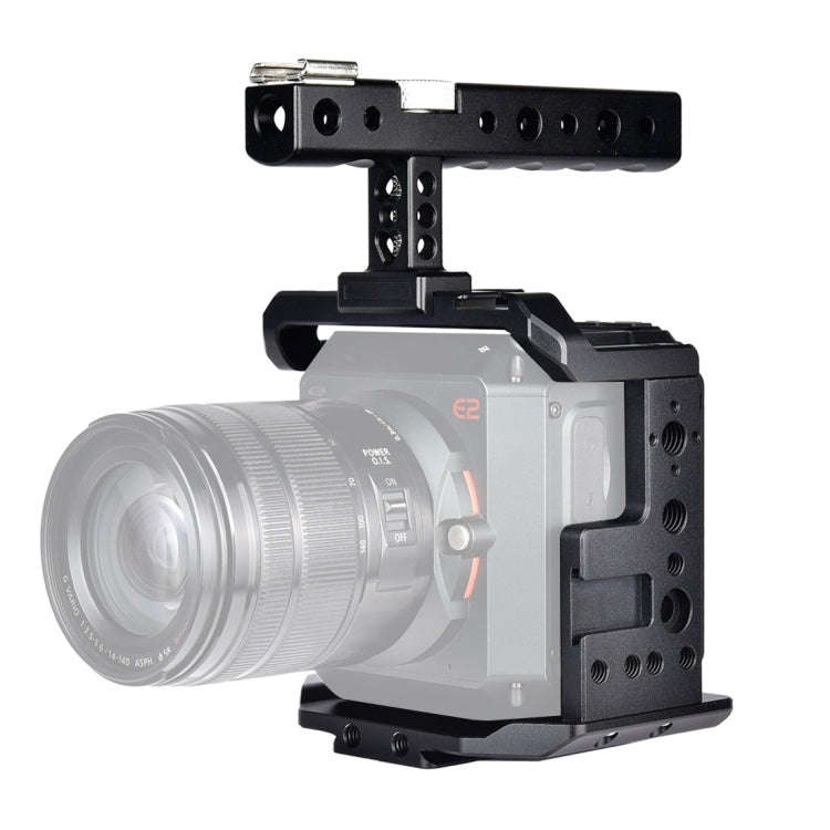 YELANGU C11 Handle Video Camera Cage Stabilizer for Z CAM E2 (Black)
