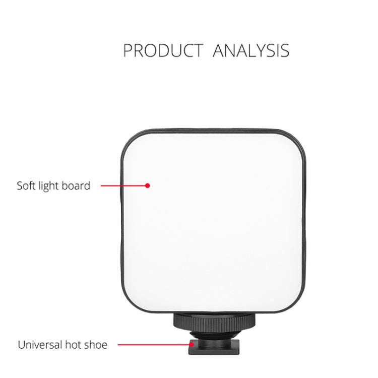 YELANGU LED01 49 LED Video Light for Camera / Video Camcorder (Black)
