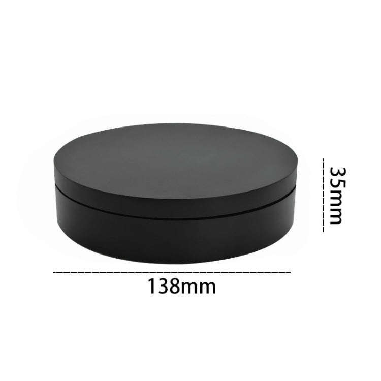 13.8cm USB Charging Smart 360 Degree Rotating Turntable Display Stand Video Shooting Props Turnta...
