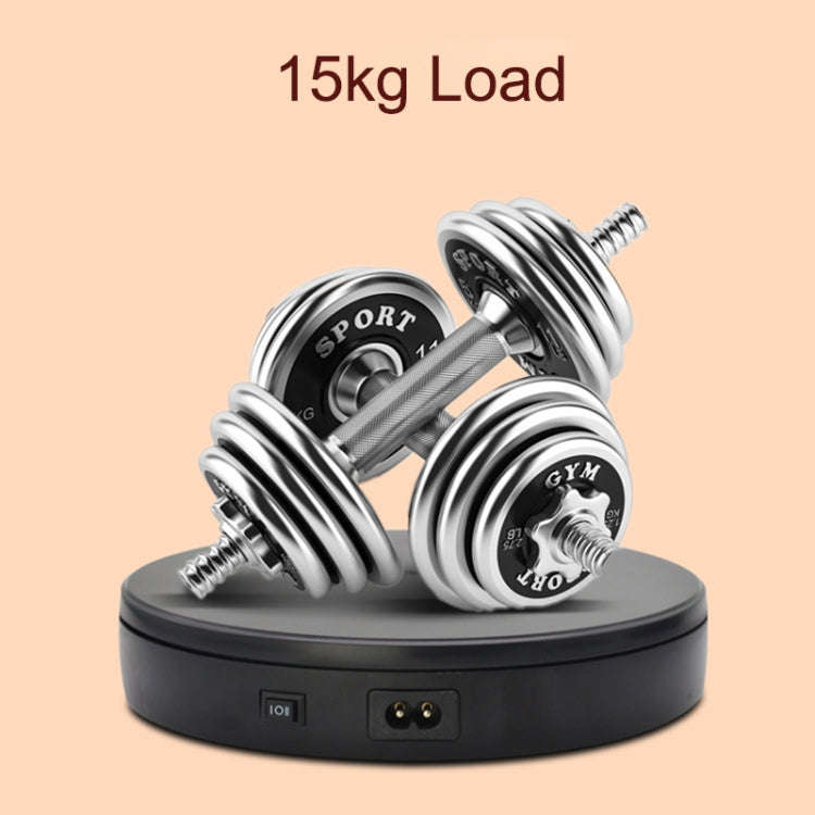 22cm Electric Rotating Turntable Display Stand Live Video Shooting Props Turntable Jewelry Shoes ...