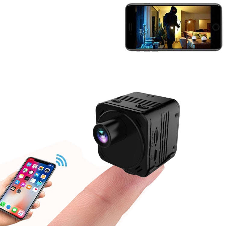 R89 Full HD 1080P WiFi Mini DV Recorder Camera, Support Monitor Detection & Night Vision & Loop R...